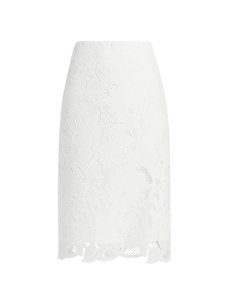 Nala Lace Pencil Skirt