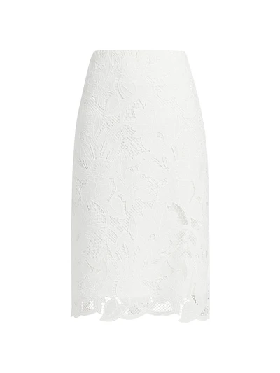 Nala Lace Pencil Skirt