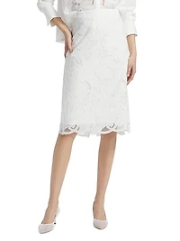 Nala Lace Pencil Skirt