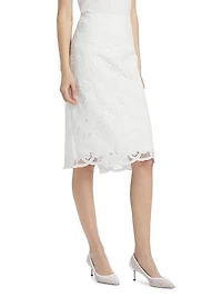 Nala Lace Pencil Skirt