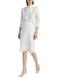 Nala Lace Pencil Skirt