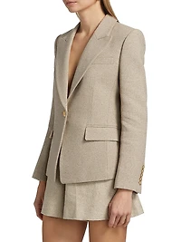 Nerys Speckled Tweed Blazer