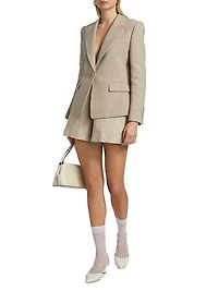 Nerys Speckled Tweed Blazer