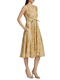 Junia Paisley Midi-Dress