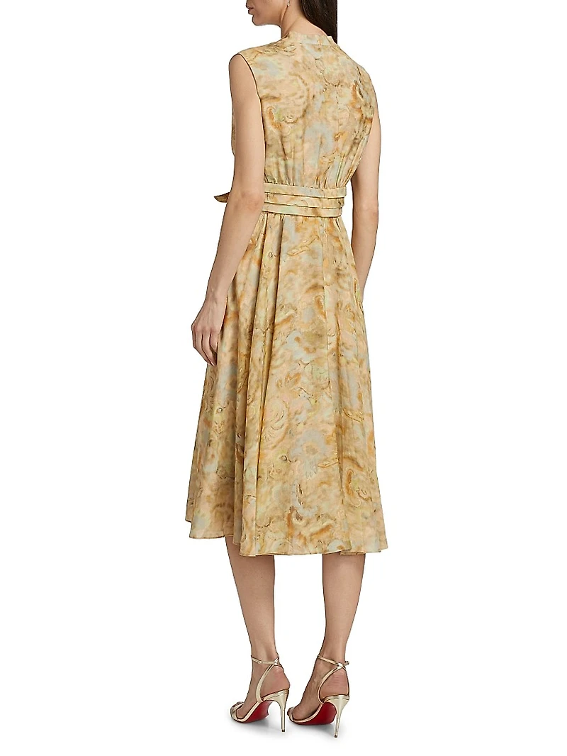 Junia Paisley Midi-Dress