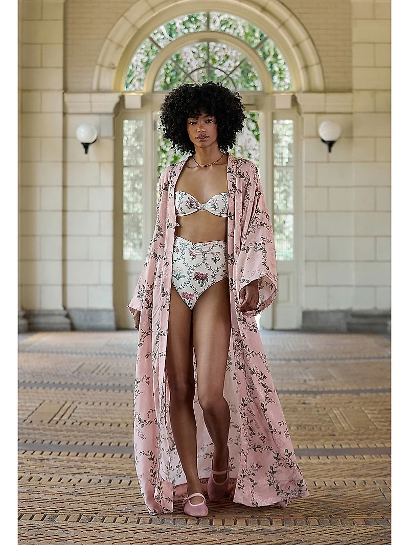 Magdalena Orquidea Embellished Bikini Top