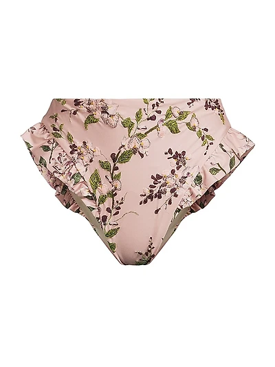 Jengibre Ruffled Bikini Bottom