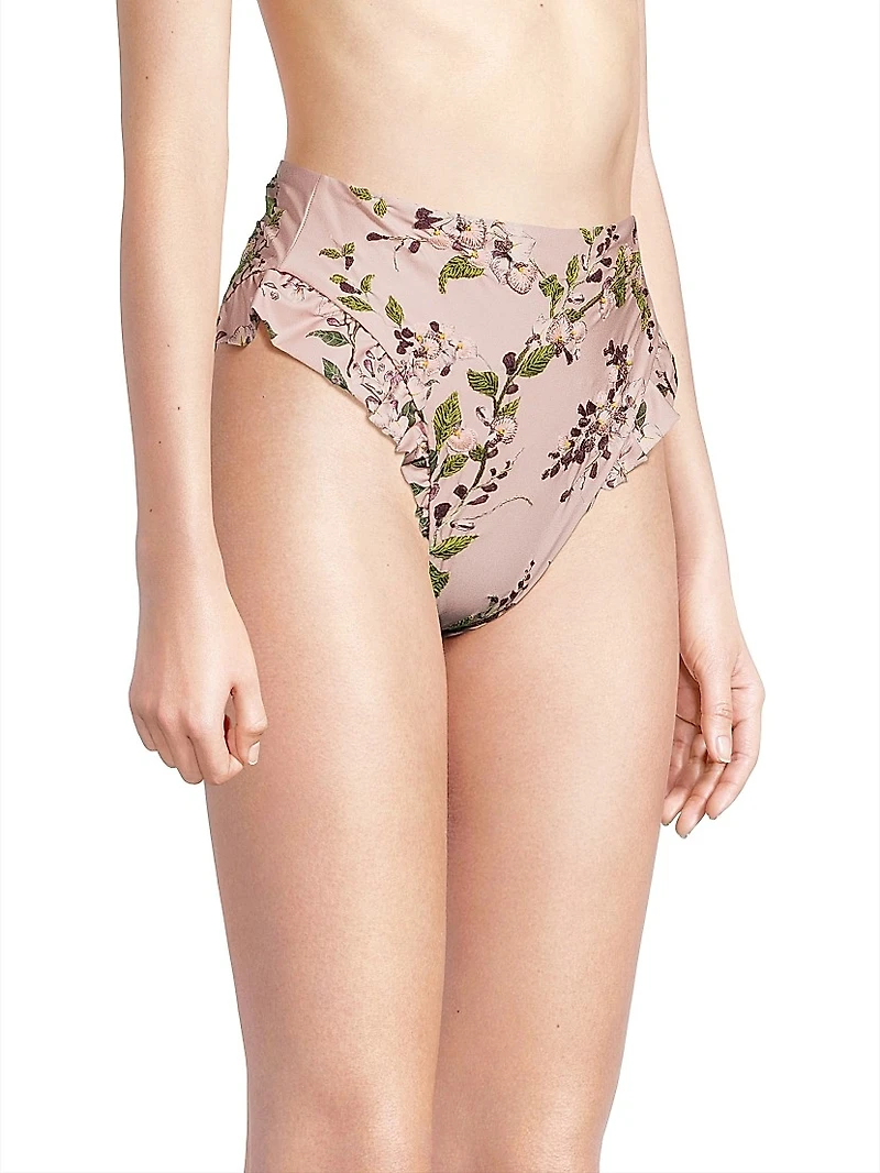 Jengibre Ruffled Bikini Bottom