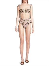 Jengibre Ruffled Bikini Bottom