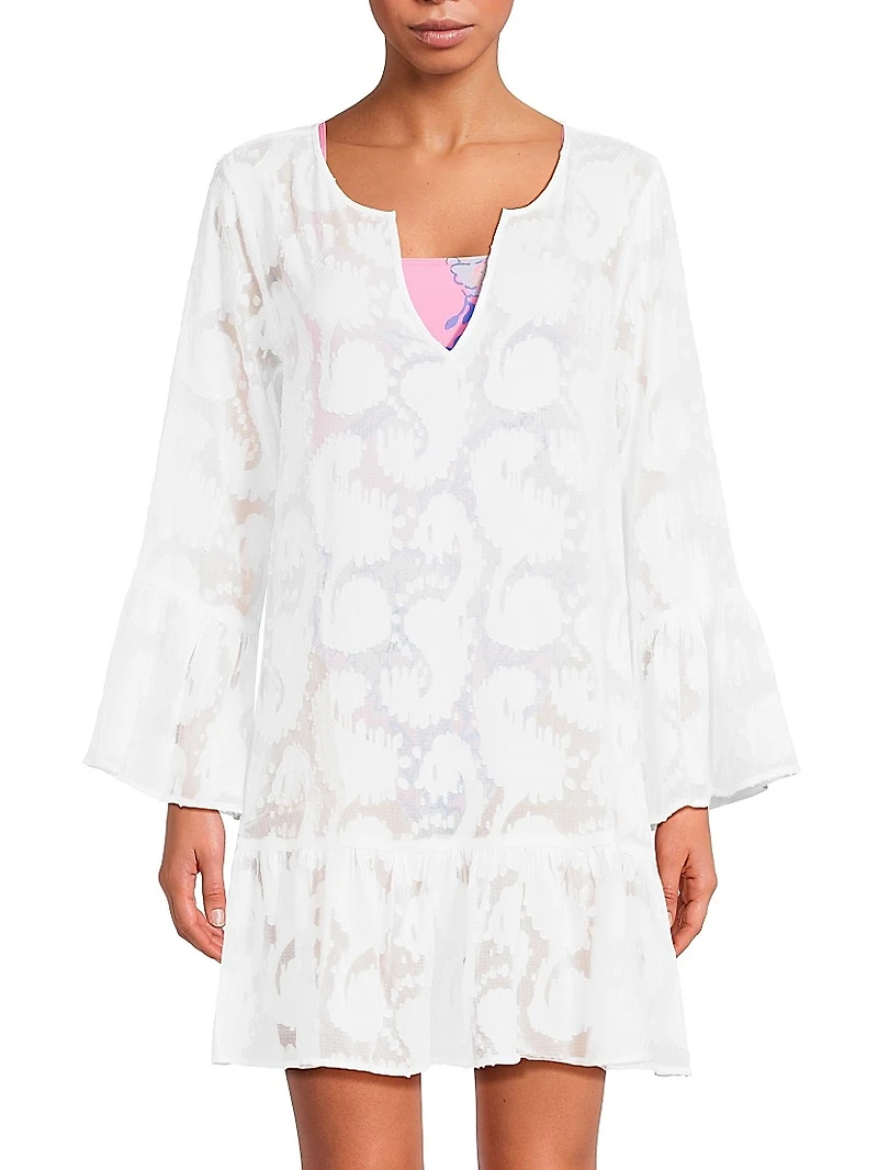 Shenzi Jacqaurd Cover-Up Dress