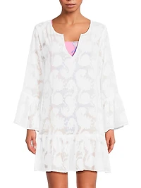 Shenzi Jacqaurd Cover-Up Dress
