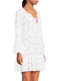 Shenzi Jacqaurd Cover-Up Dress