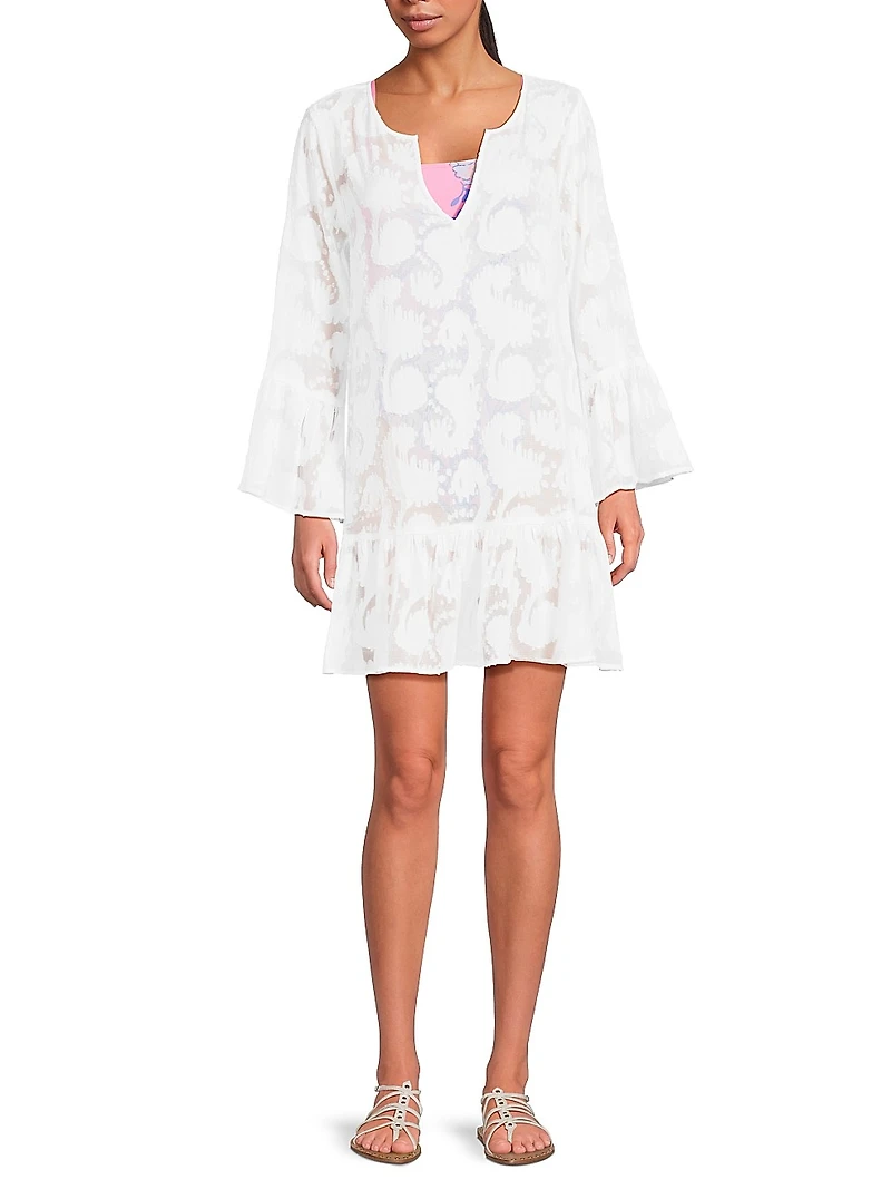 Shenzi Jacqaurd Cover-Up Dress