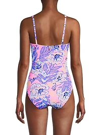 Solaria Ruched One-Piece Swimsuit
