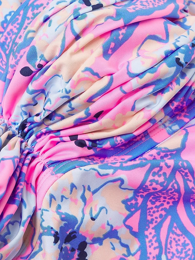 Solaria Ruched One-Piece Swimsuit