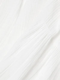 Zemimi Crinkled Cover-Up Midi-Dress