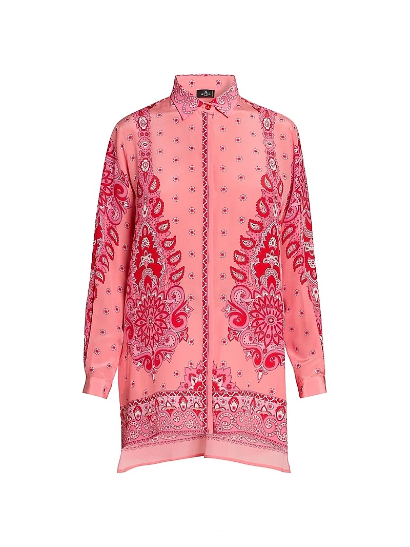 Medallion Fiore Tunic Top