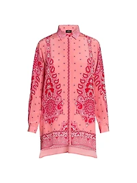 Medallion Fiore Tunic Top