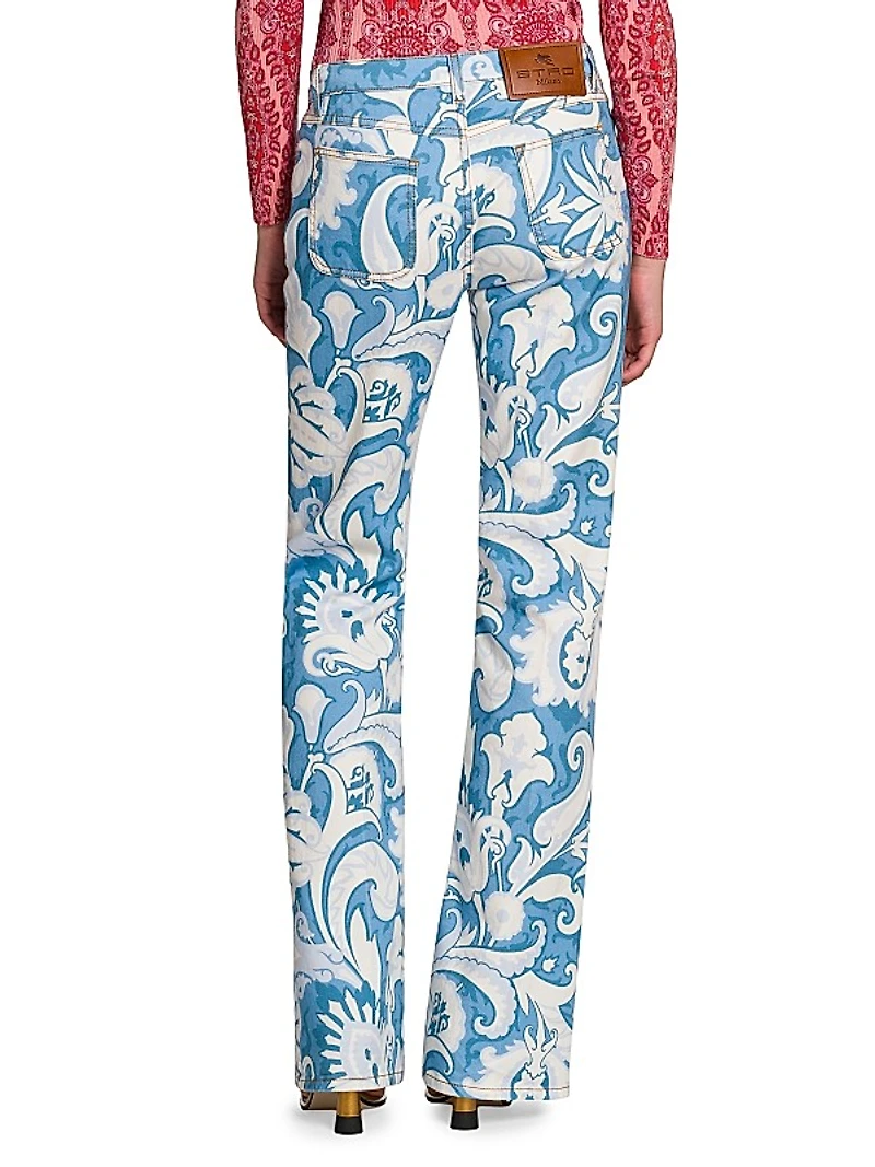 Summer Macflower Mid-Rise Jeans