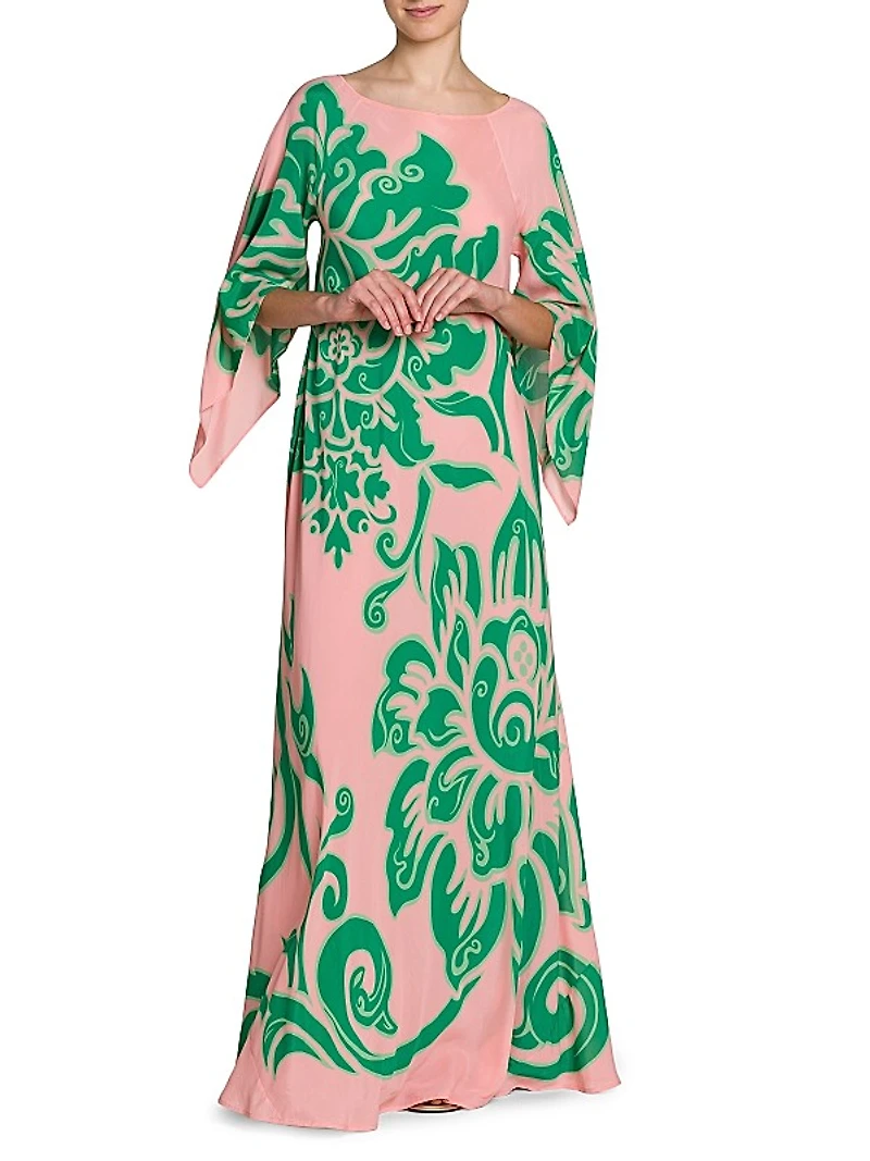 Summer Macflower Caftan Gown