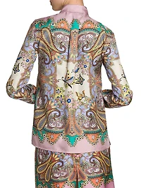 Lucky Charm Flower Medallion Shirt