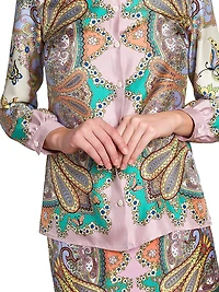 Lucky Charm Flower Medallion Shirt