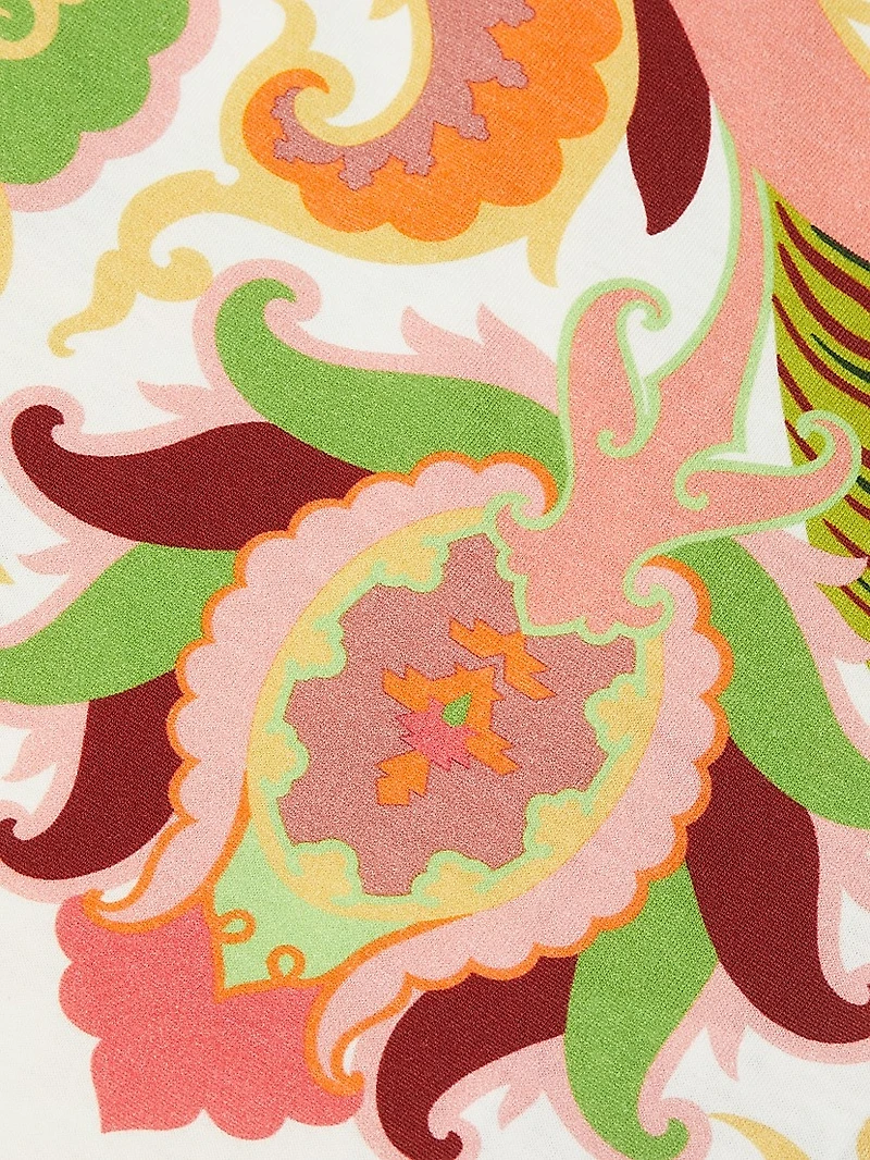 Summer Artwork Print T-Shirt