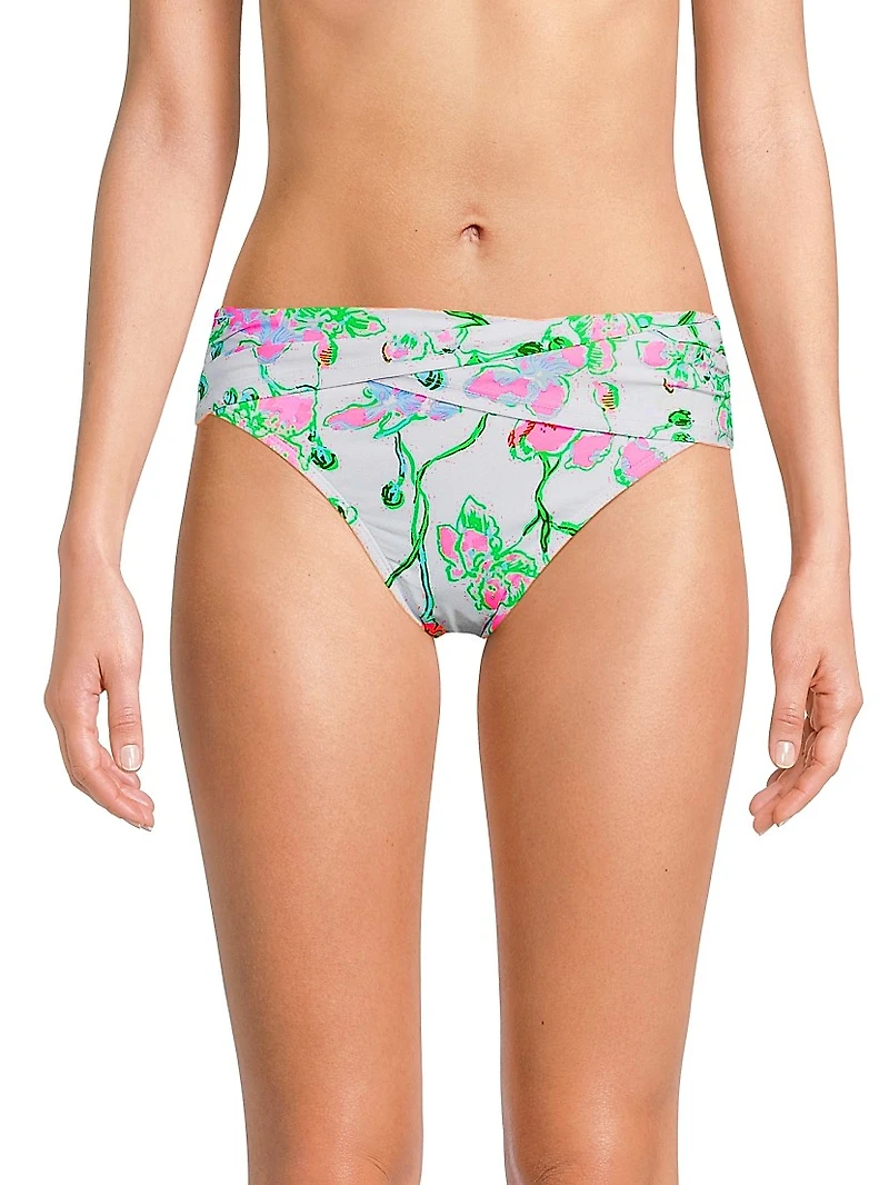Lagoon Floral Bikini Bottom
