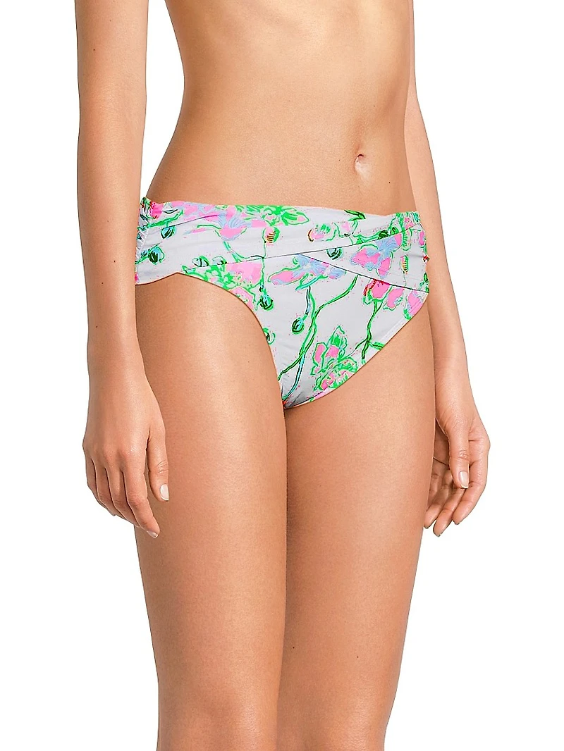 Lagoon Floral Bikini Bottom