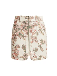 Nora Floral Miniskirt