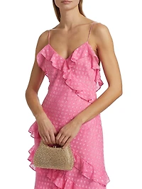 Rialto Ruffled Maxi Slipdress