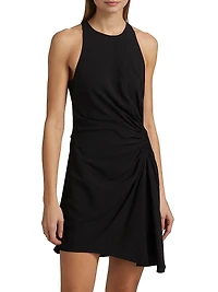 Rue Ruched Sleeveless Minidress