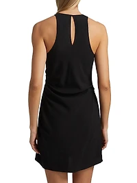 Rue Ruched Sleeveless Minidress
