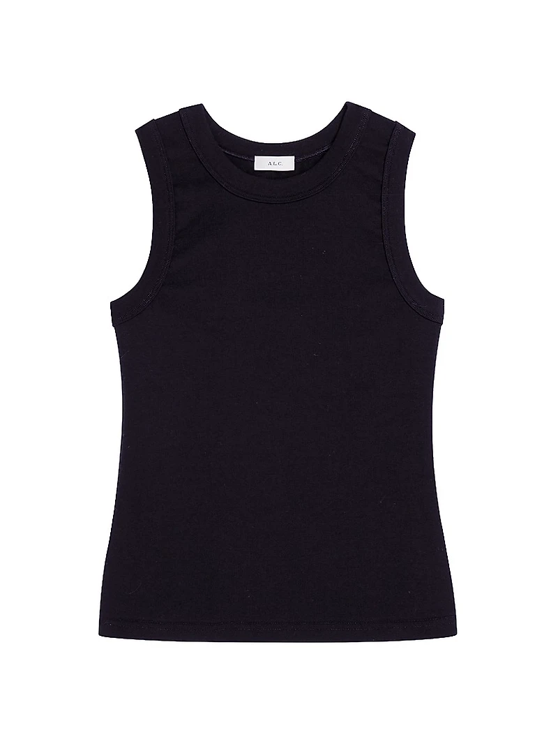 Hadley Rib-Knit Cotton Tank