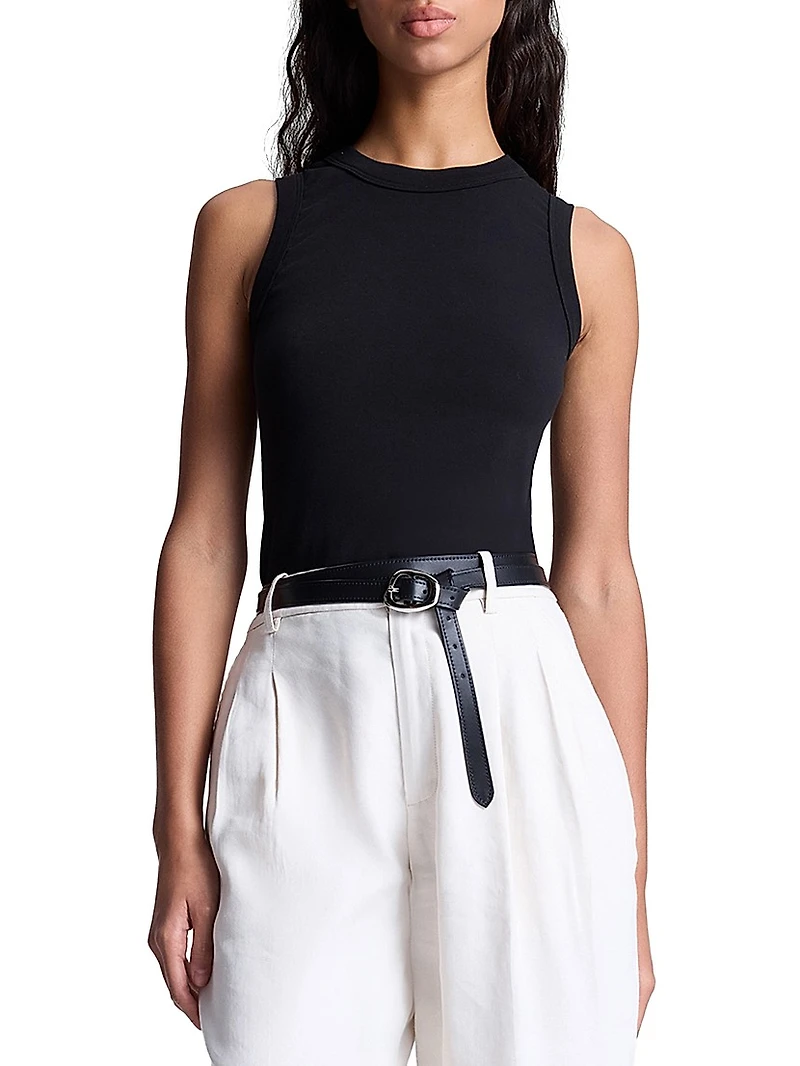 Hadley Rib-Knit Cotton Tank