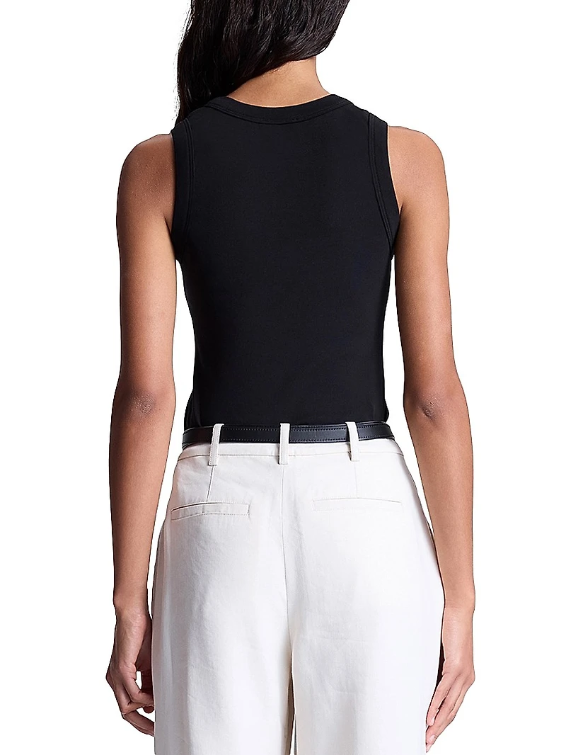 Hadley Rib-Knit Cotton Tank