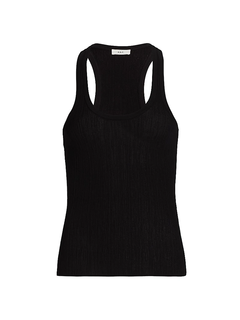 Iris Rib-Knit Tank