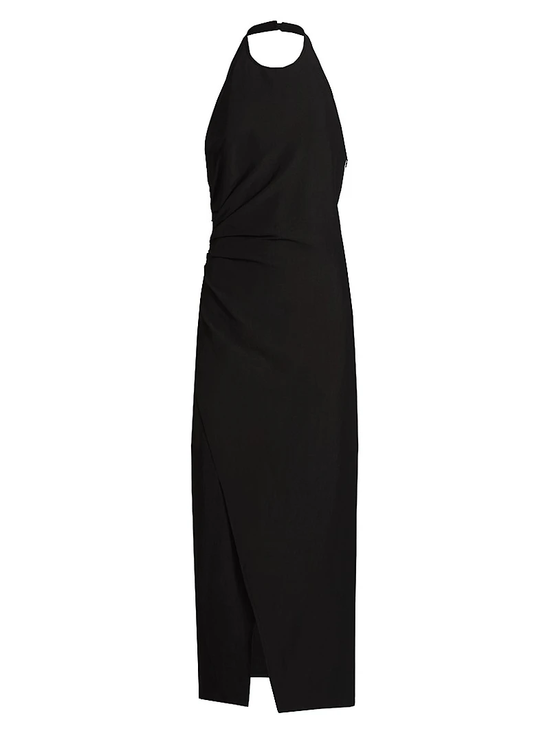Sylvie Halterneck Midi-Dress