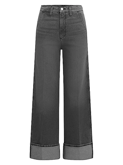 Gleason Mid-Rise Straight-Leg Jeans