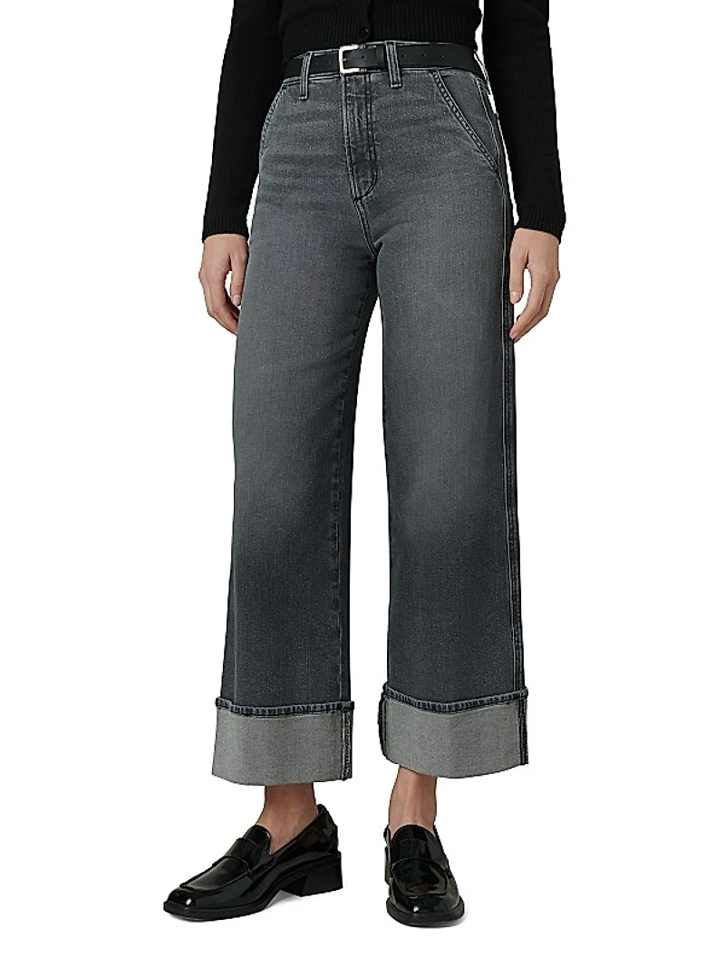 Gleason Mid-Rise Straight-Leg Jeans
