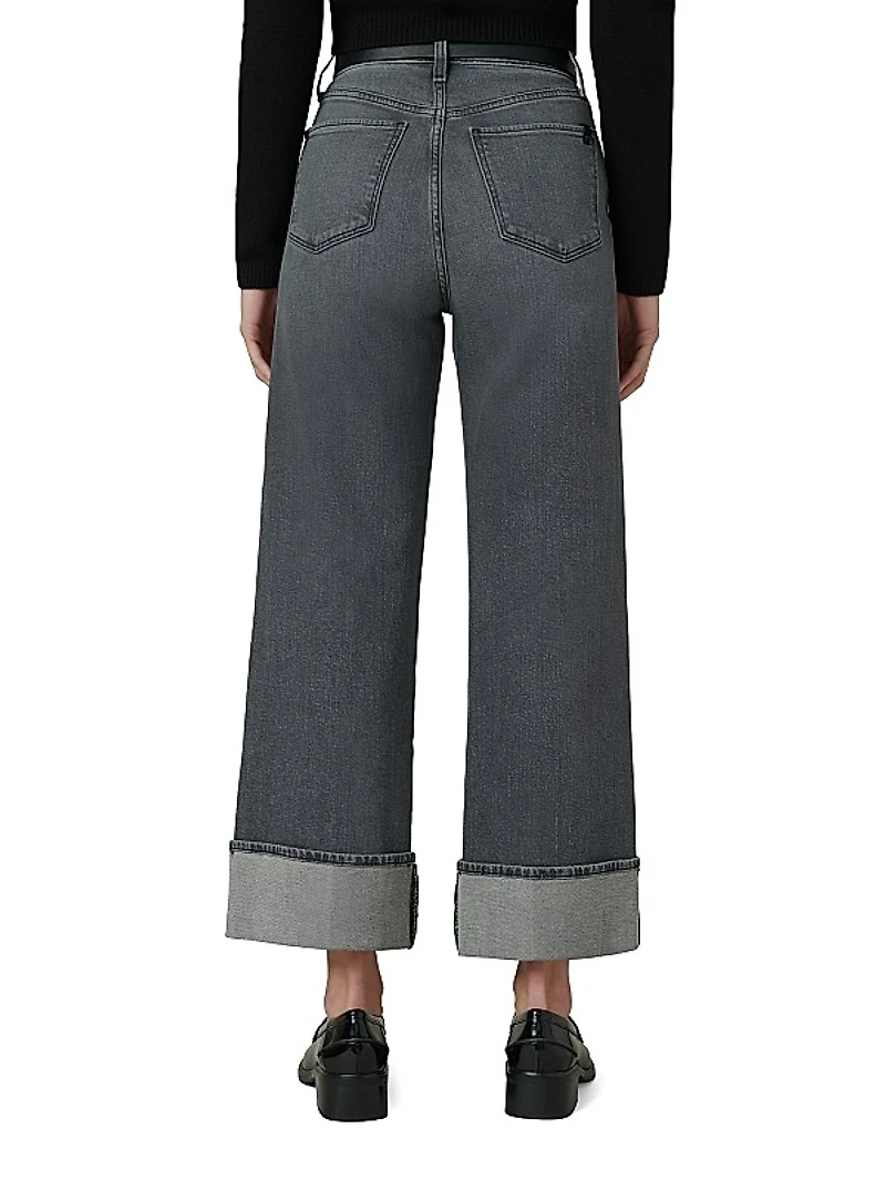 Gleason Mid-Rise Straight-Leg Jeans