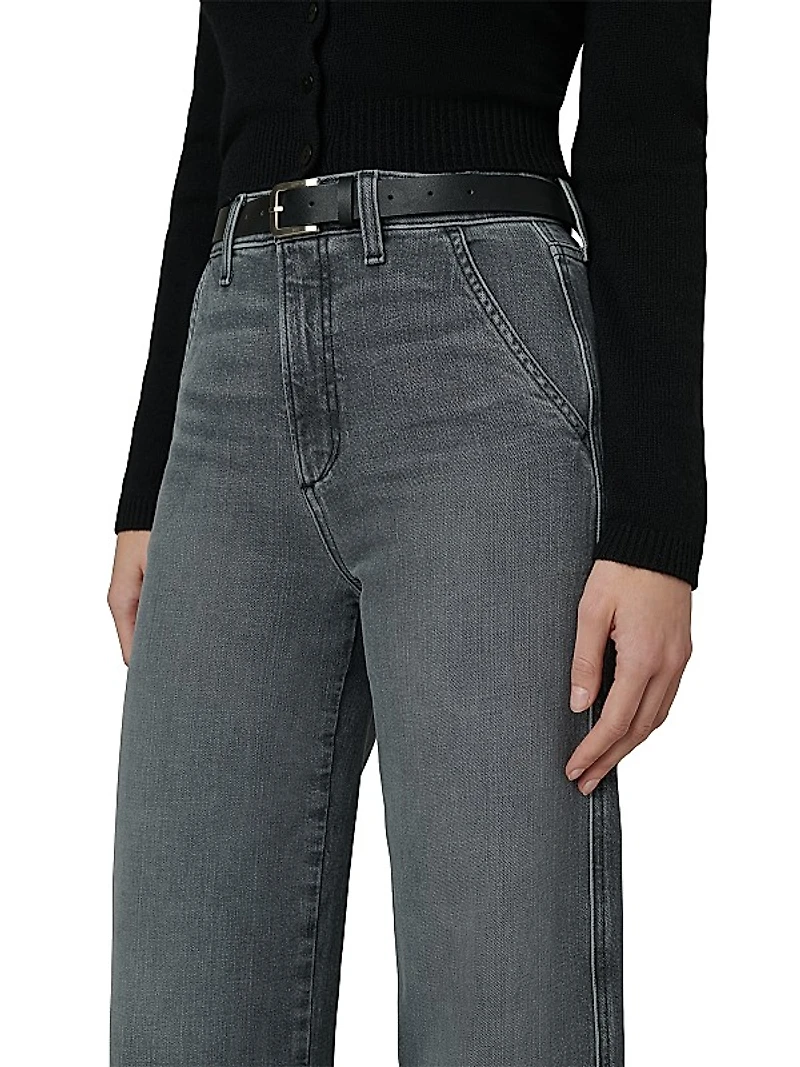 Gleason Mid-Rise Straight-Leg Jeans