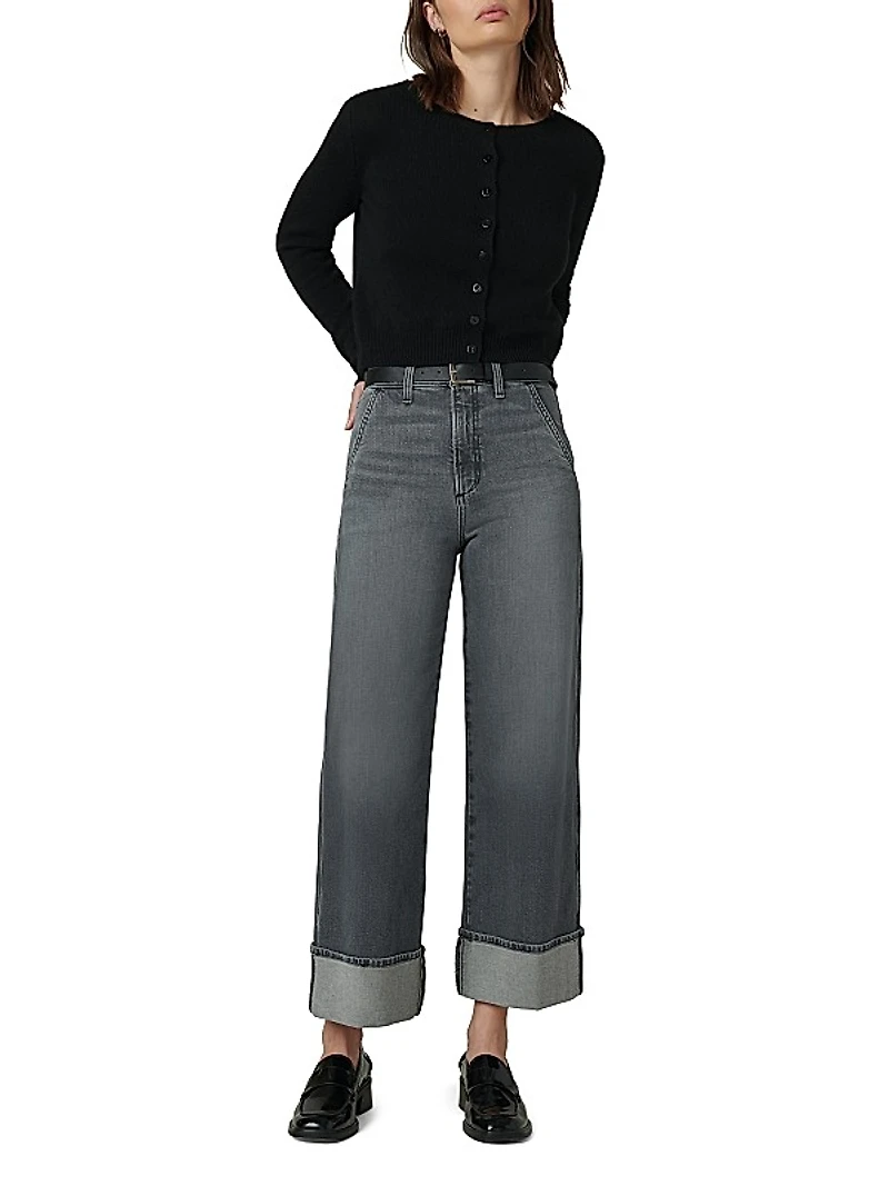 Gleason Mid-Rise Straight-Leg Jeans