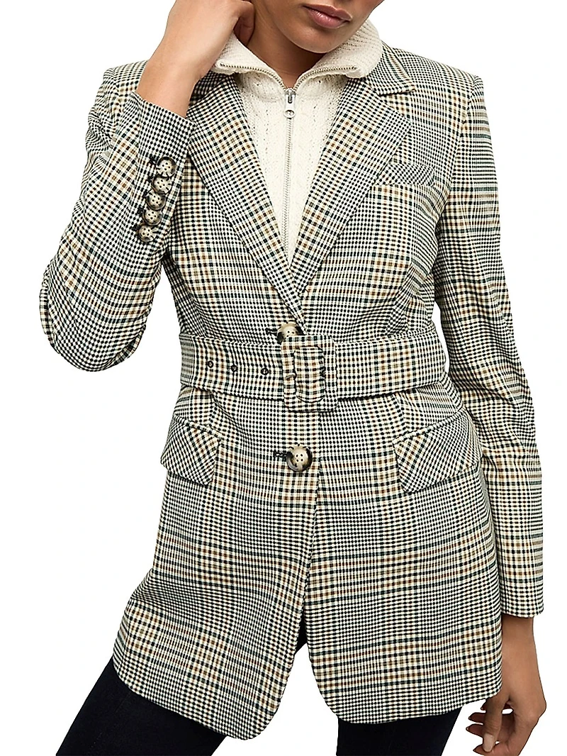 Ryanne Belted Dickey Jacket