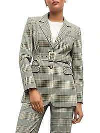 Ryanne Belted Dickey Jacket