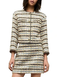 Sumira Woven Stripe Jacket