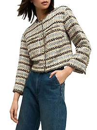 Sumira Woven Stripe Jacket