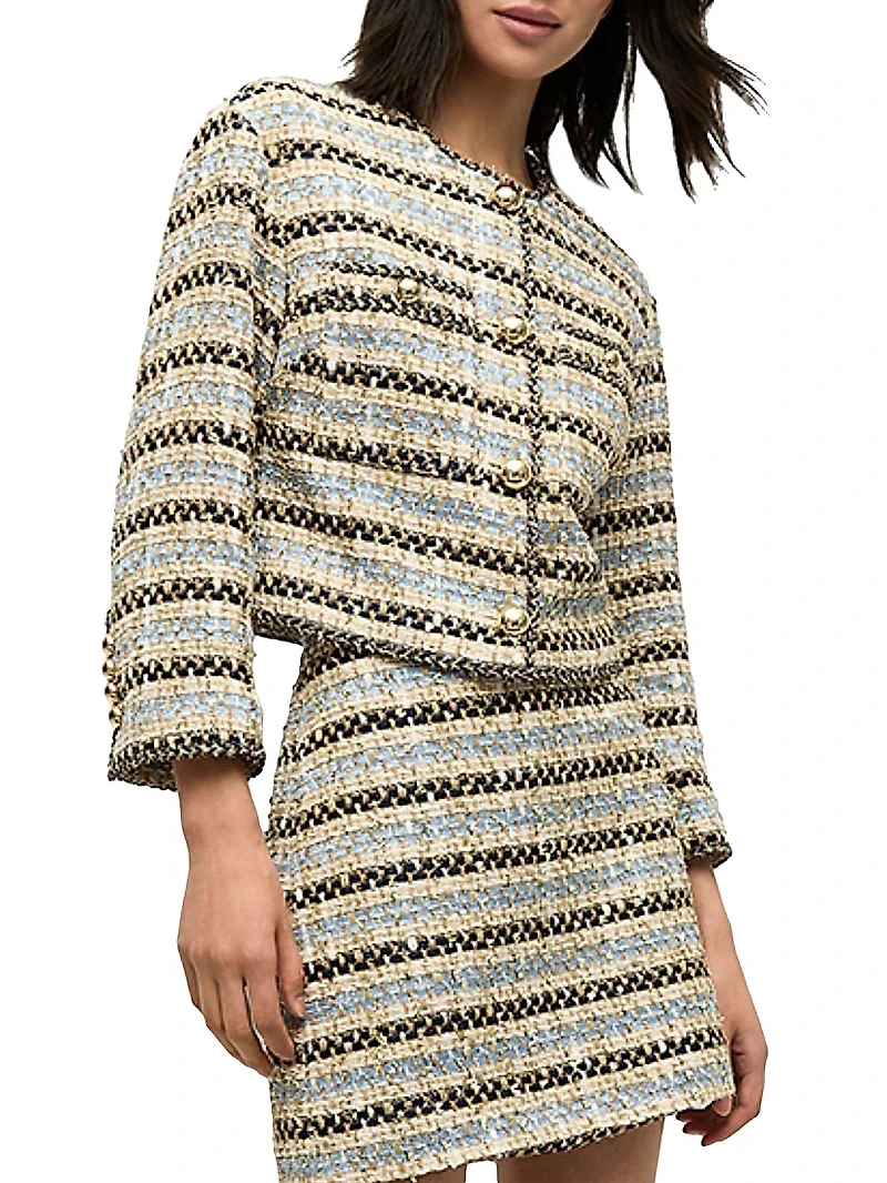 Sumira Woven Stripe Jacket