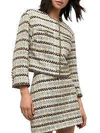 Sumira Woven Stripe Jacket