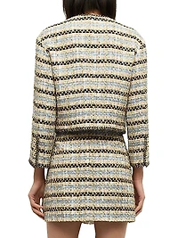 Sumira Woven Stripe Jacket
